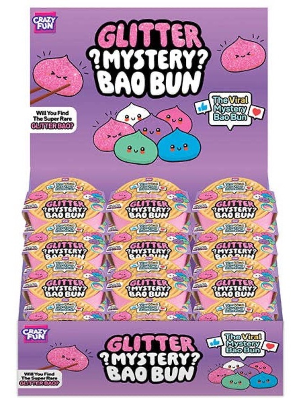 Crazy Fun Glitter Mystery Bao Bun - NWT - RMS Dumpling Original
